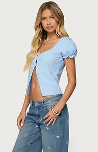 Edikted Dorothea Split Front Top