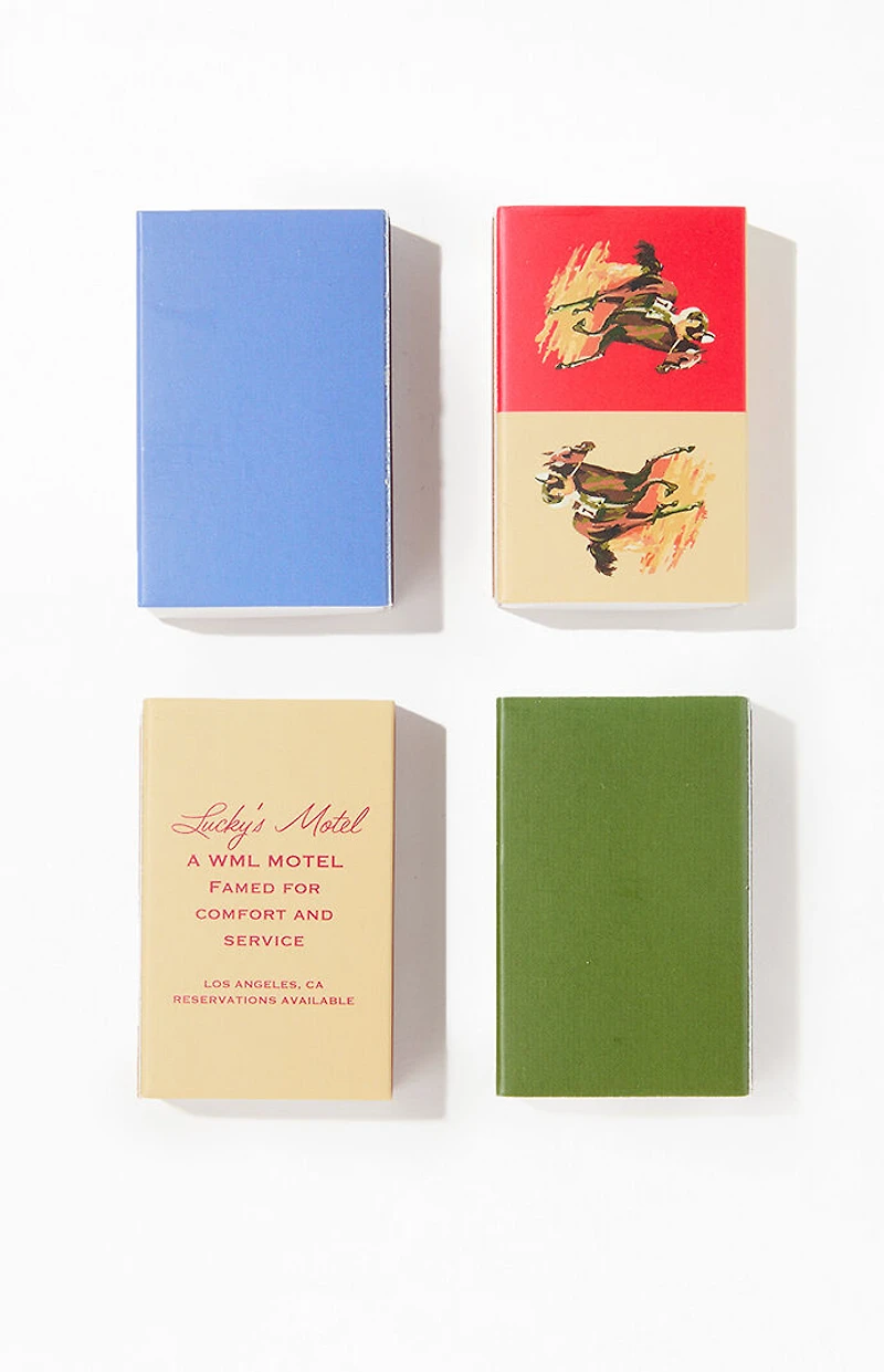 WISH ME LUCK 4 Pack Matchsticks Set