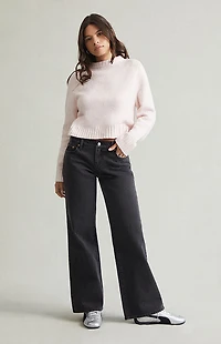 Pacsun Zoe Low Rise Girlfriend Jeans Black