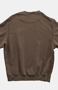 PS VINTAGE Brown 2000s Nike Crew Neck Sweatshirt