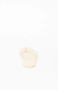 TKEES Women's Cream Solids Sandals