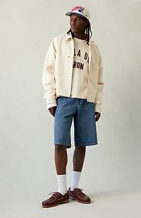 Pacsun Dark Indigo Extreme Baggy Denim Shorts