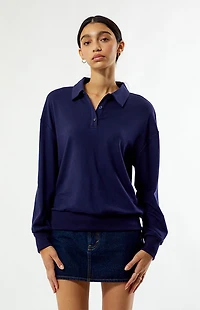 Your Favorite Wendy Long Sleeve Polo Top