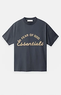 Fear of God ESSENTIALS Faded Iron Grey Training ’90s Short Sleeve T-Shirt