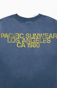 Pacsun Navy Faded T-Shirt