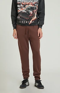 Pacsun Brown Fleece Sweatpants