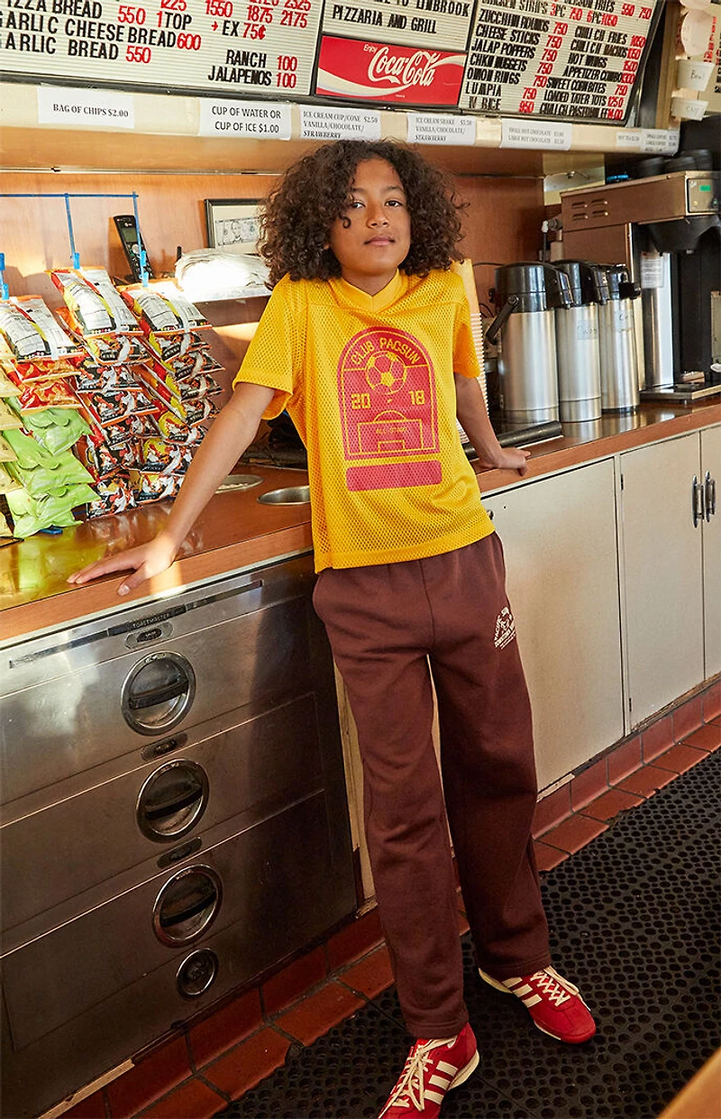 PacSun Kids Club Gold Mesh Soccer Jersey