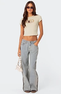 Edikted Andi Low Rise Cargo Jeans