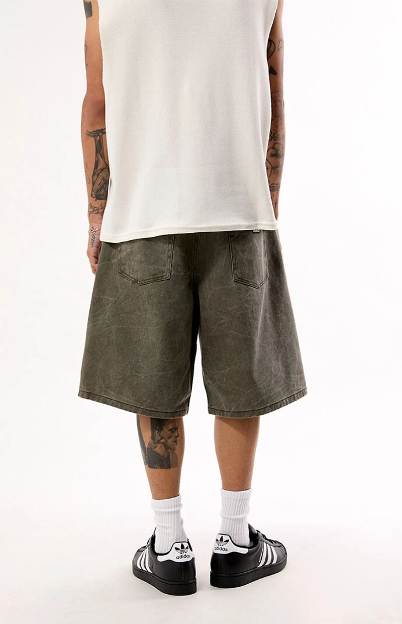 Obey Bigwig Baggy Jean Shorts