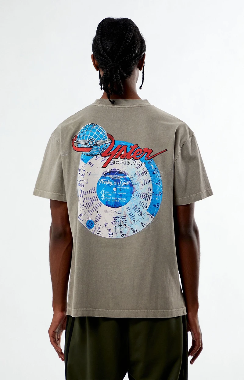 OYSTER EXPEDITION Time Wheel T-Shirt