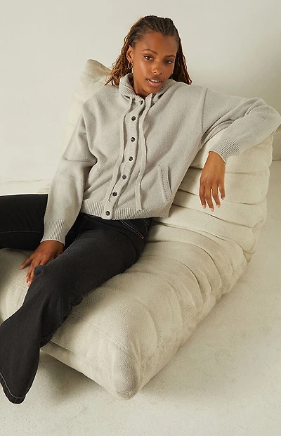 Your Favorite Karoline Hooded Button Down Cardigan