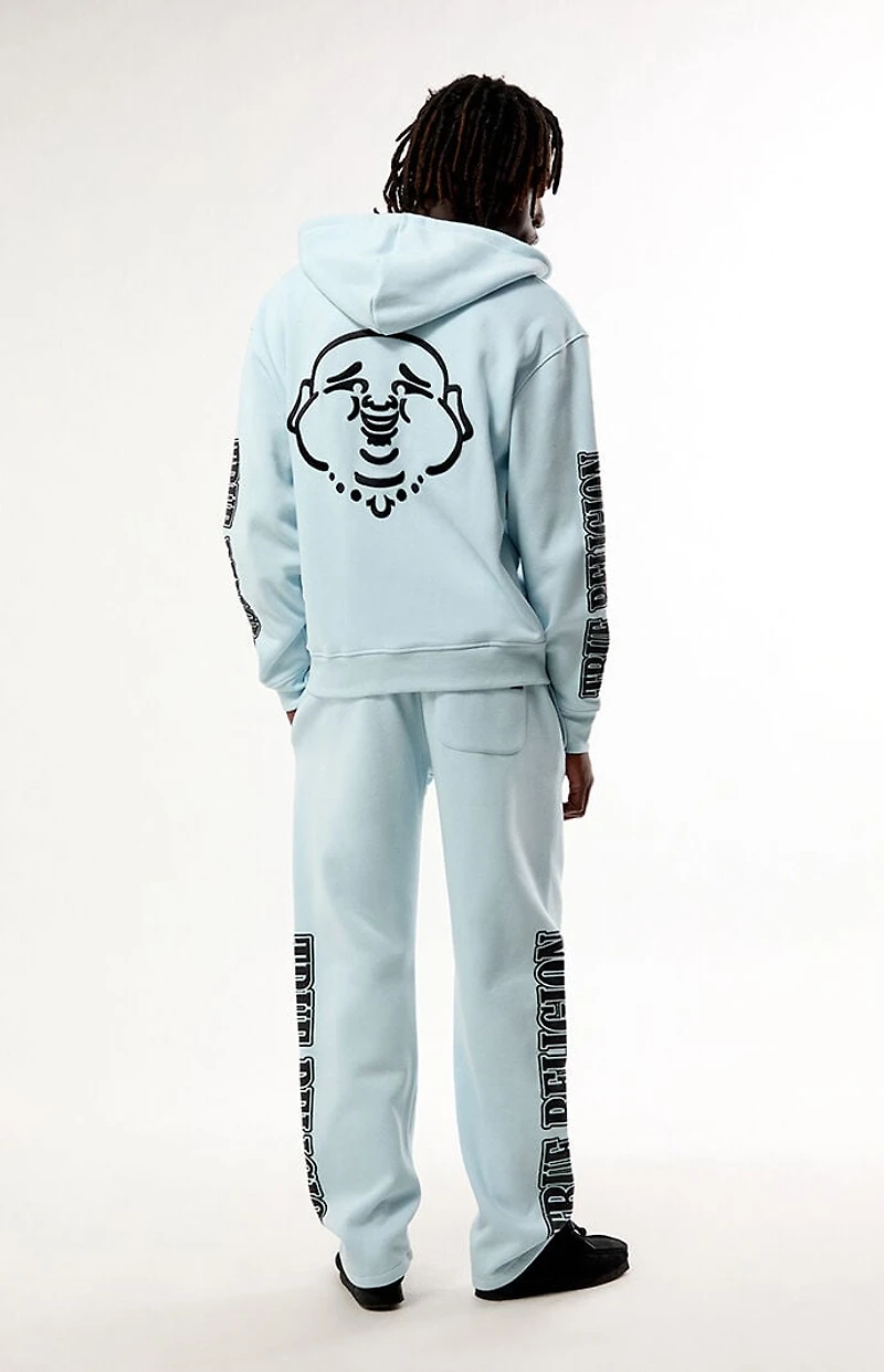 True Religion Buddha Face Full Zip Hoodie