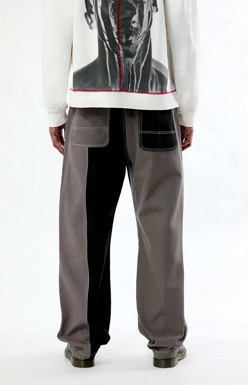 LOVE JONES BY HENRY Tonal Work Pants