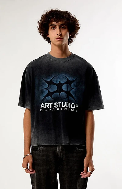 Pacsun Art Studio Cropped Boxy T-Shirt