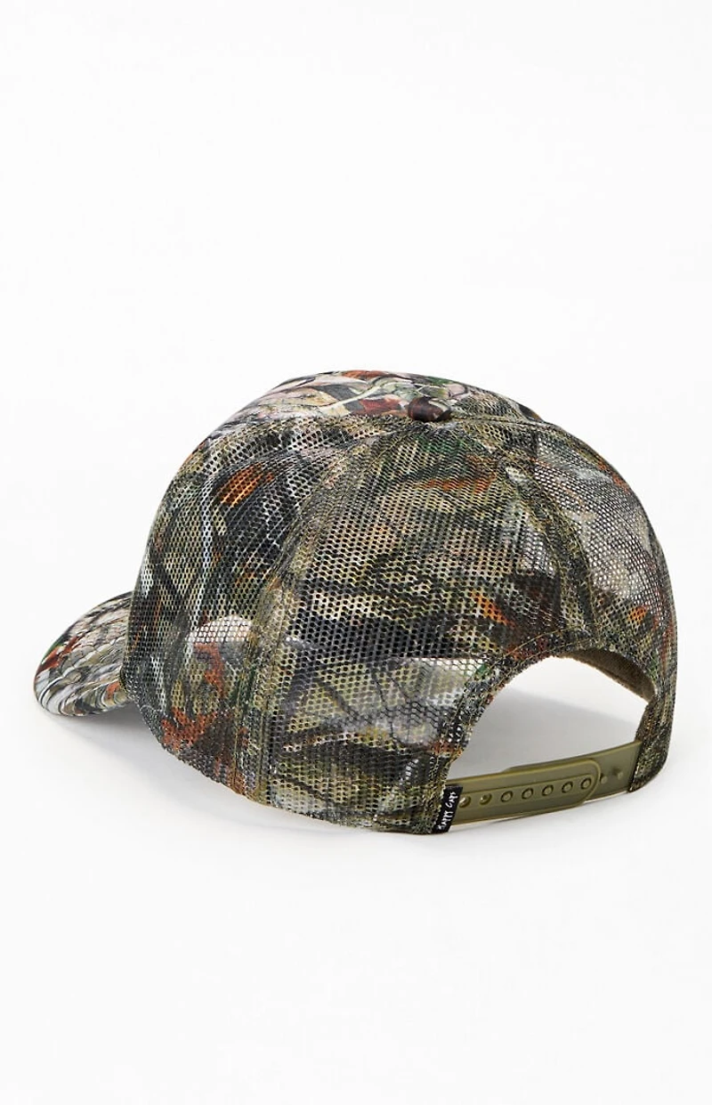 Happy Caps Double Blind Camo Foam Trucker Hat