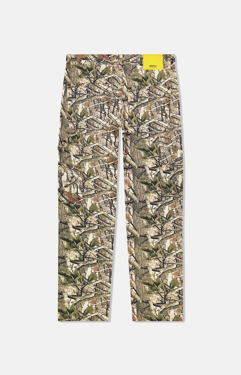 WeSC Forest Camo Carpenter Pants