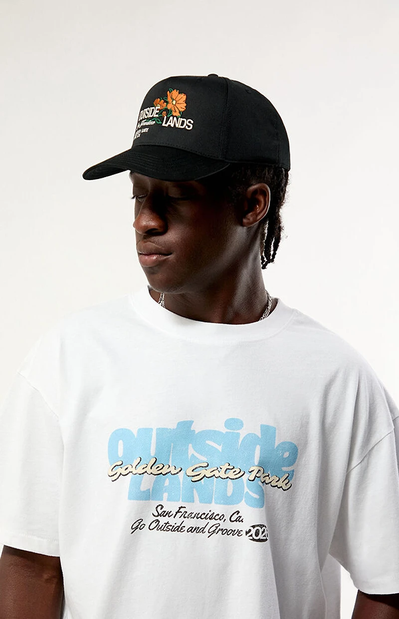 Pacsun x Outside Lands Poppy Snapback Hat