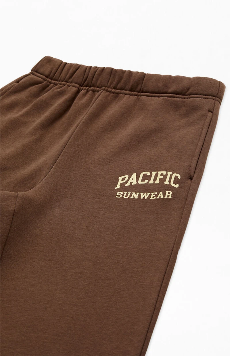 Pacsun Kids Brown Baggy Sweatpants