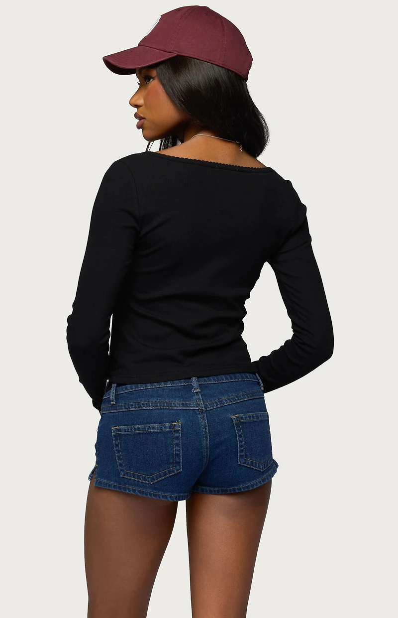 Edikted Tanya Button Up Cardigan