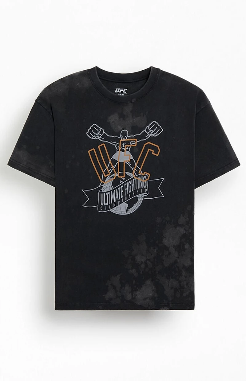 UFC Logo Bleached T-Shirt