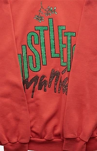 PS VINTAGE '90s Mistletoe Maniac Crew Neck Sweatshirt