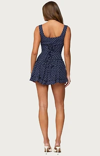 Edikted Mercedez Polka Dot Romper