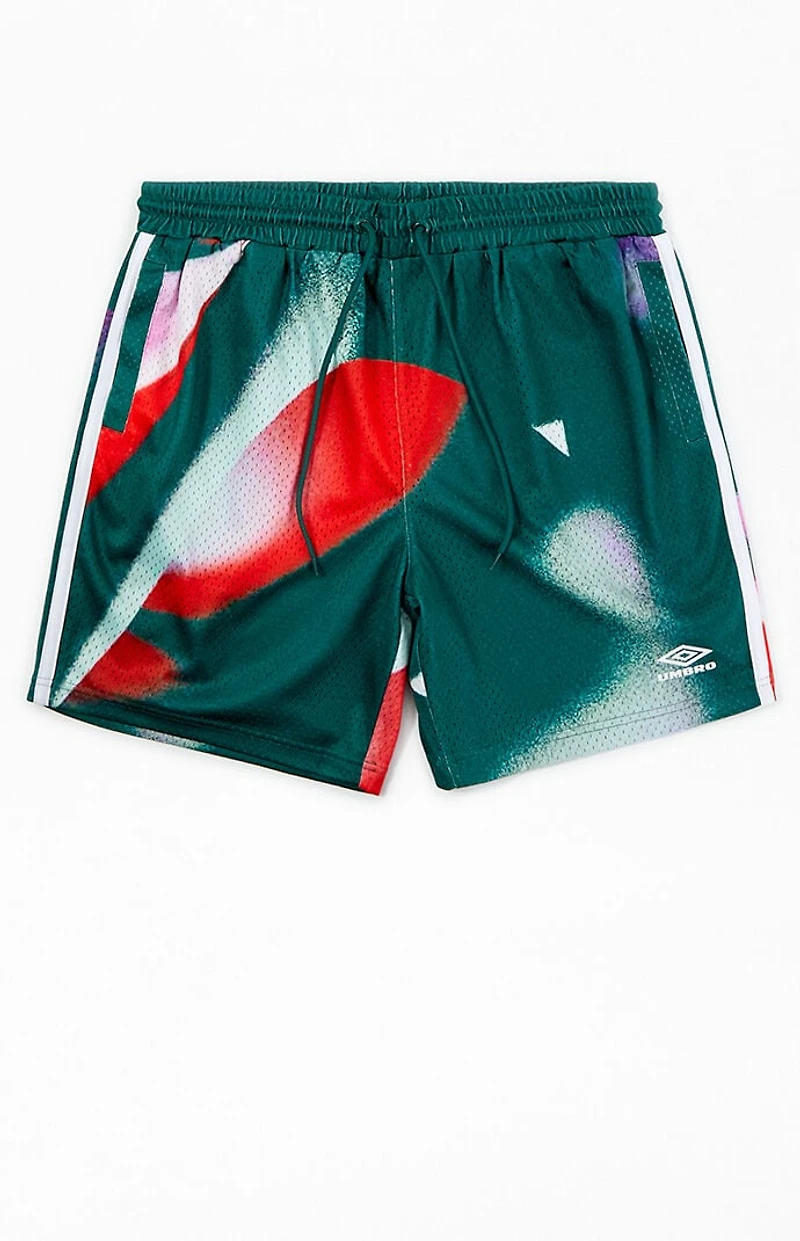 Umbro x PacSun Green Taty Mesh Shorts
