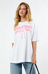 Paris Hilton Pillars Oversized T-Shirt