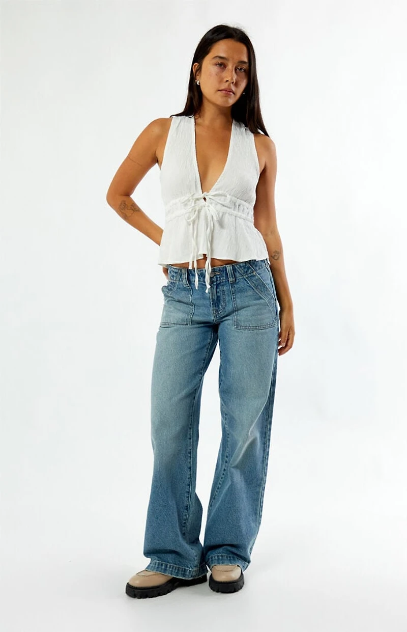 Rhythm Keiki Plunge Top