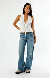 Rhythm Keiki Plunge Top