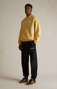 Fear of God ESSENTIALS Amber Heavy Fleece Crew Neck Sweatshirt