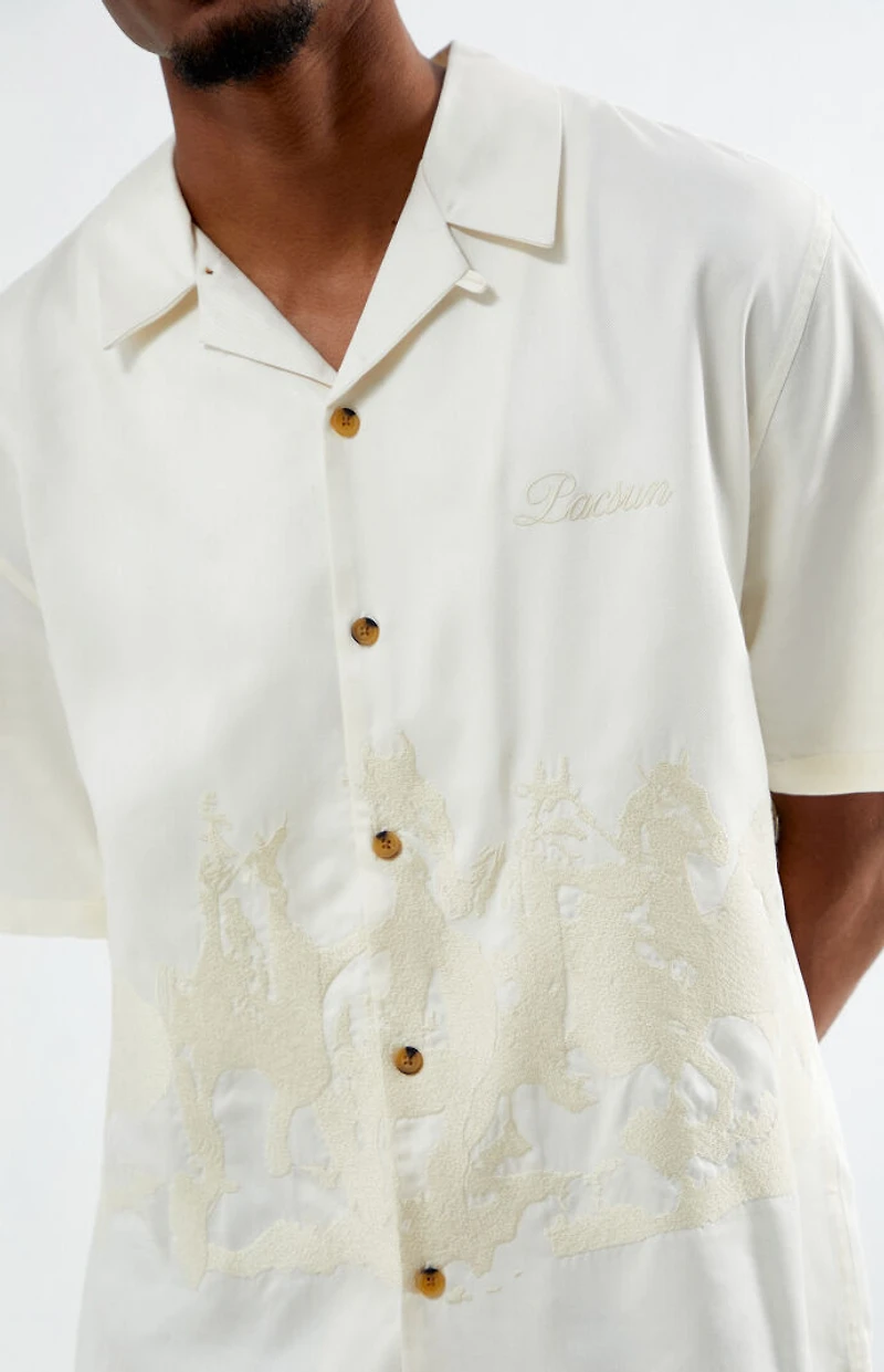 Pacsun Horses Camp Shirt