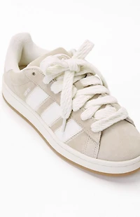adidas Women's Tan & White Campus 00s Sneakers