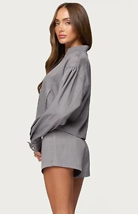 Edikted Roshelle High Neck Jacket