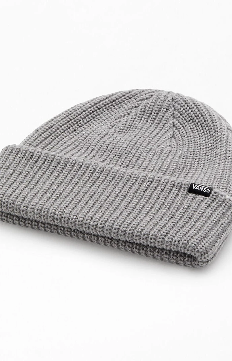 Vans Kids Heather Grey Core Basic Cuff Beanie