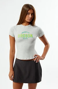 HYPE & VICE Oregon Ducks Cotton Jersey T-Shirt