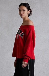 Modern Renewal Off-The-Shoulder Sweatshirt