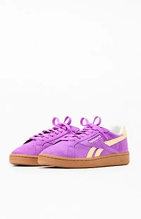 Reebok Women's Purple Club C Grounds UK Sneakers