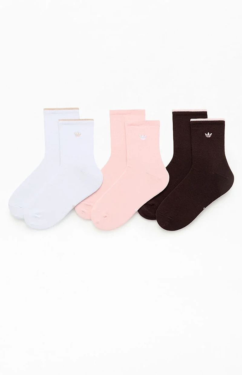 adidas 3 Pack Originals Luna Crew Socks