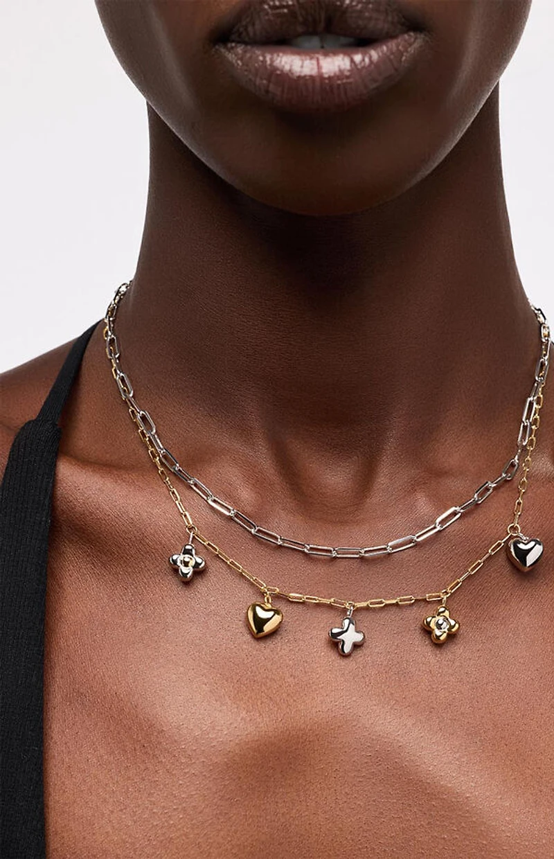 Ana Luisa Azura Charm Necklace