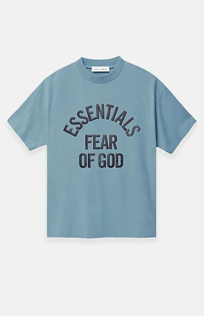 Fear of God ESSENTIALS Faded Coastal Campus '90s Short Sleeve T-Shirt