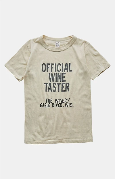 PS VINTAGE 80s Official Wine Taster Baby Graphic T-Shirt