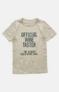 PS VINTAGE 80s Official Wine Taster Baby Graphic T-Shirt