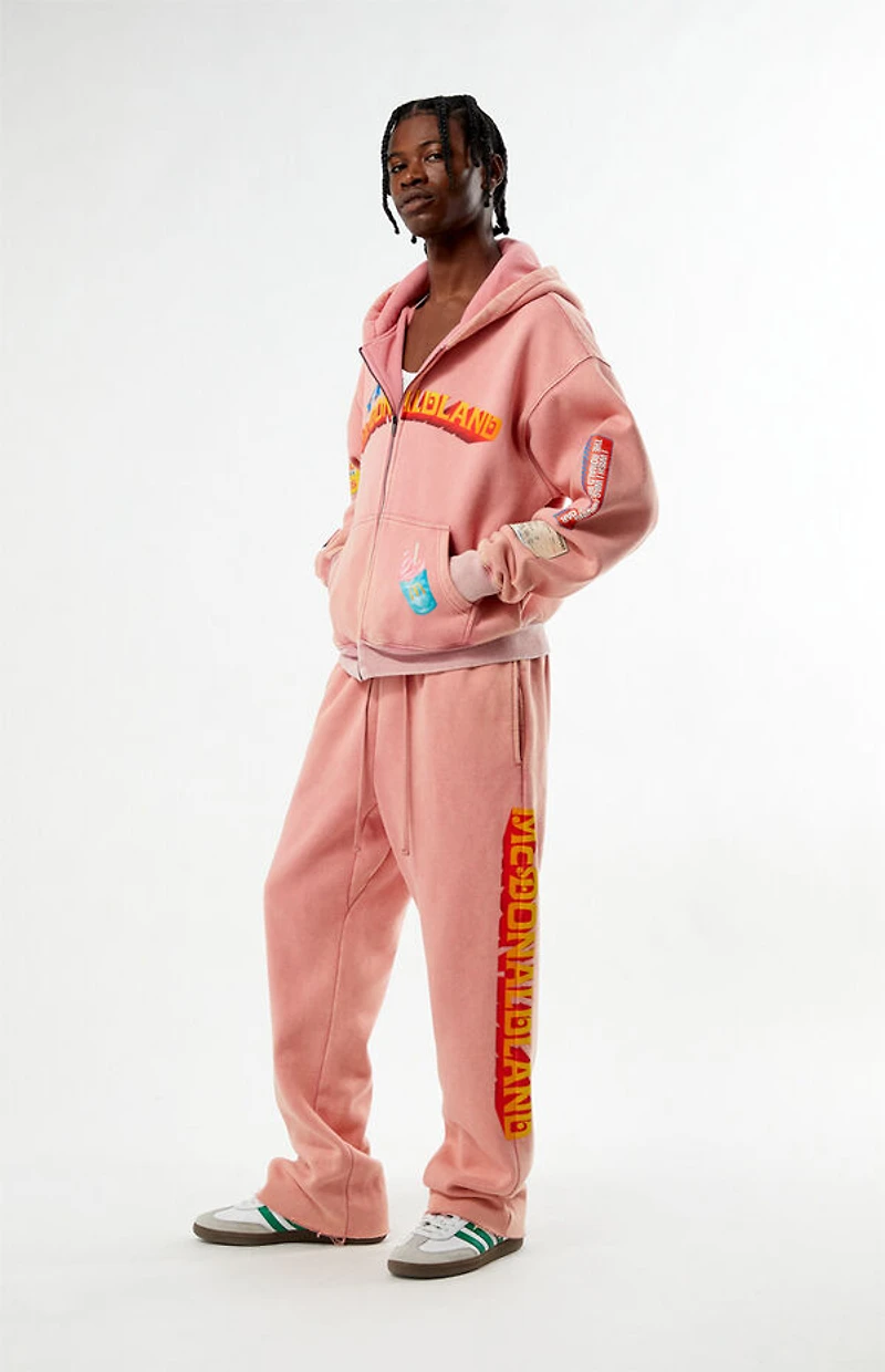 McDonaldland Open Hem Baggy Sweatpants
