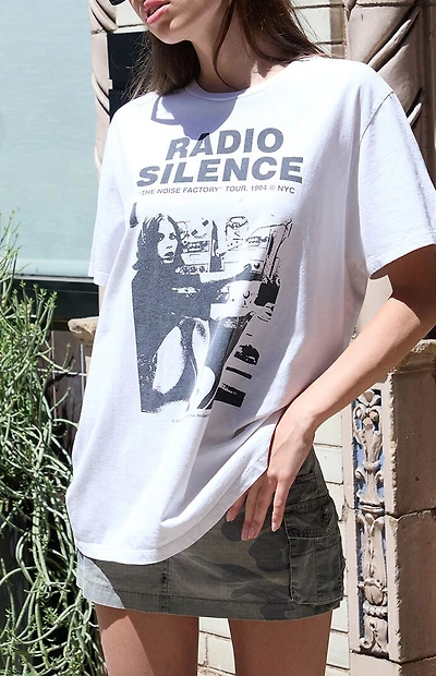John Galt Penelope Radio Silence Oversized T-Shirt