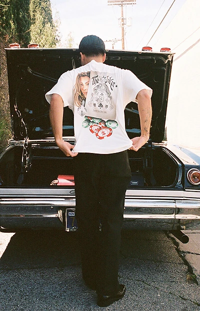 SAINT CHRISTOPHER Luck On The Line T-Shirt