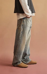 RARE DNM EDIT Tint Light Blue Baggy Jeans