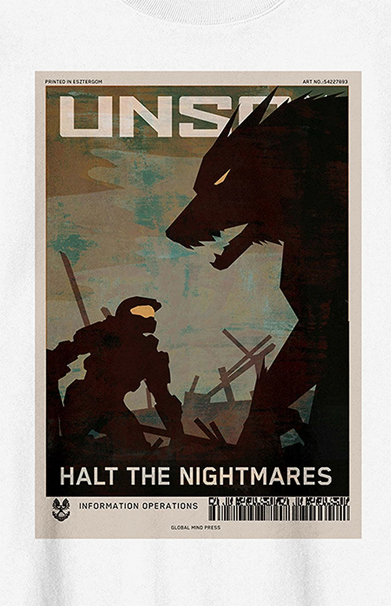 Halo Halt The Nightmares Crew Neck Sweatshirt