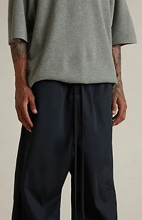 Fear of God ESSENTIALS Jet Black Poly Twill Work Pants