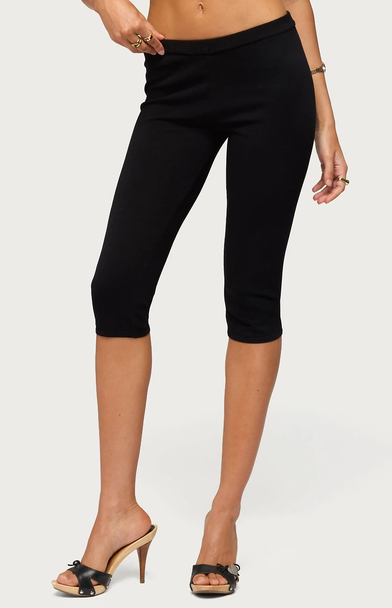 Edikted Vanessa Knit Capri Pants